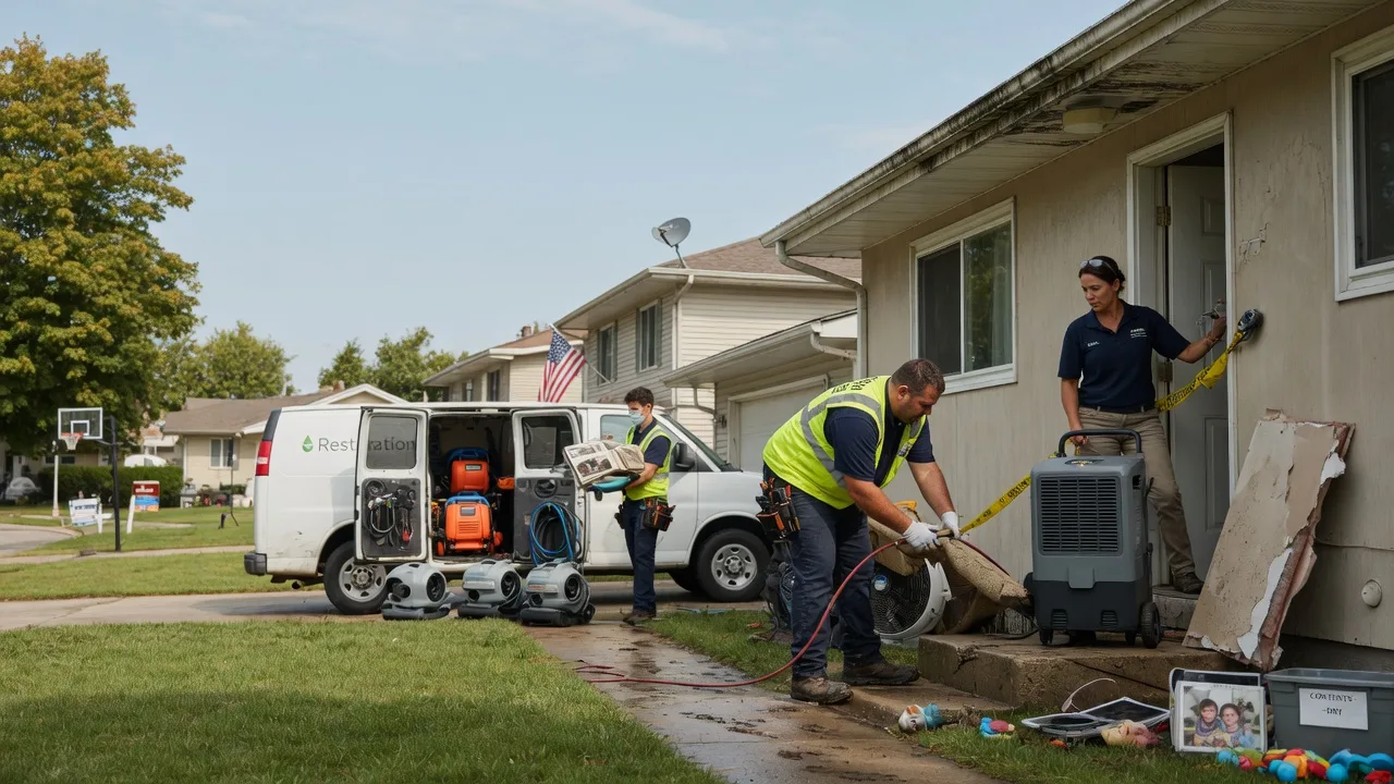 Water Damage Restoration in Roscoe, IL near me